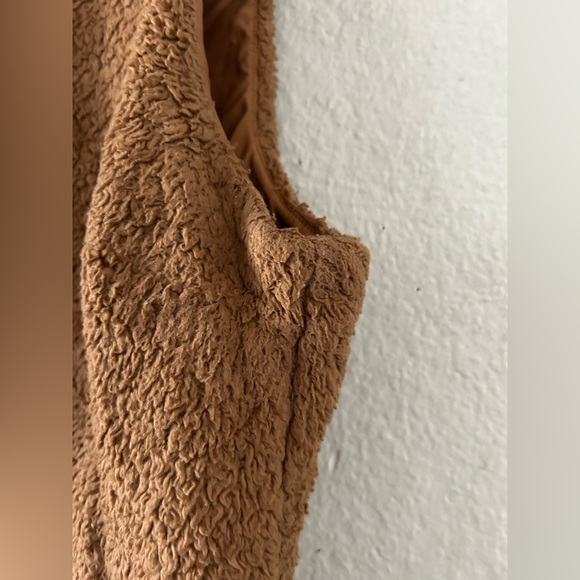 Patagonia Womens Los Gatos Full Zip Fleece Vest Size XL Brown Cozy Gorpcore - Picture 8 of 11